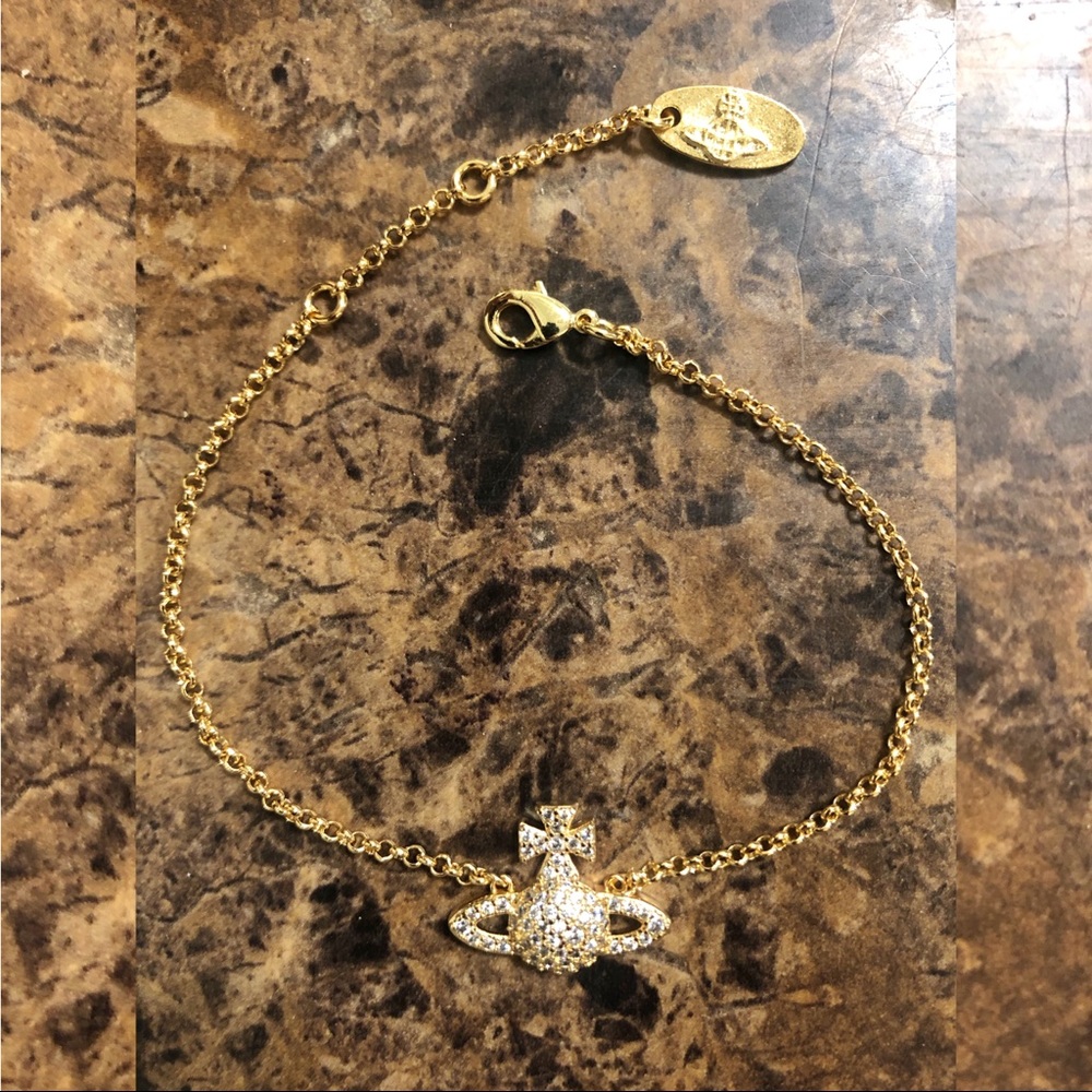 Vivienne Westwood Gold Orb Bracelet